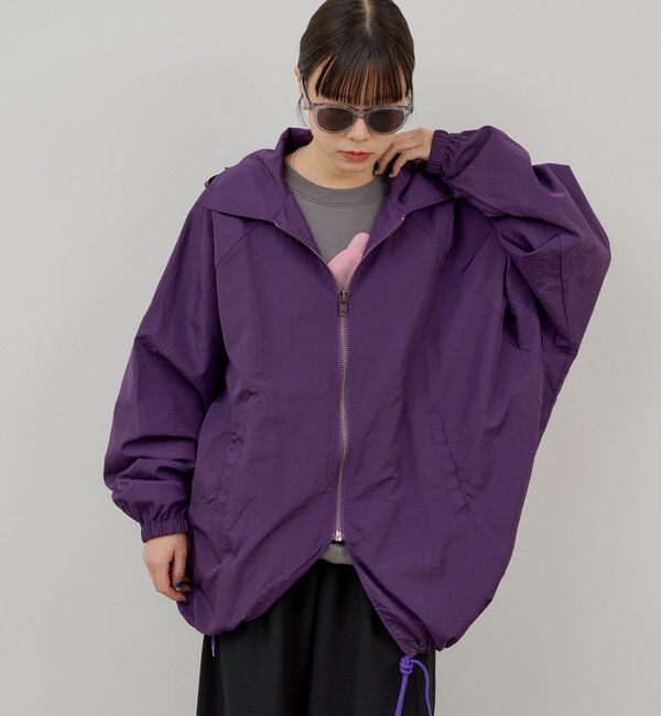  「【WHIMSIC】ナイロンジップフーディー」|ブルゾン・スタジャン|