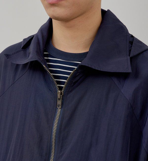  「【WHIMSIC】ナイロンジップフーディー」|ブルゾン・スタジャン|