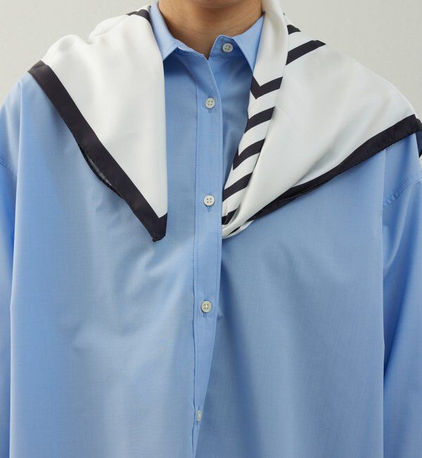  「【MANAKAコラボ】スカーフセットシャツ」|シャツ・ブラウス|