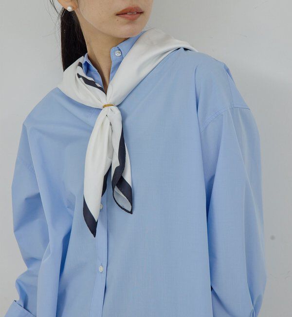  「【MANAKAコラボ】スカーフセットシャツ」|シャツ・ブラウス|
