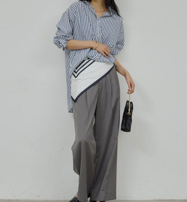  「【MANAKAコラボ】スカーフセットシャツ」|シャツ・ブラウス|