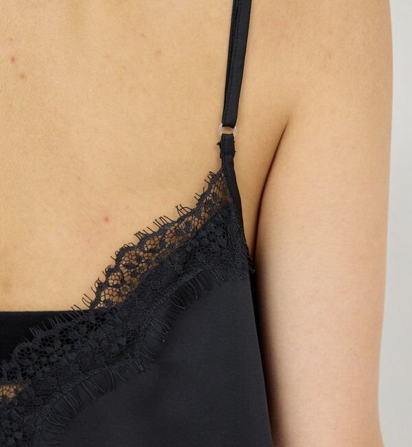  「【＋1で新鮮コーデ】レースキャミチュニック」|シャツ・ブラウス|