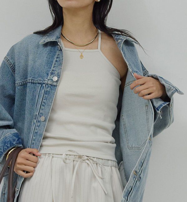  「【手洗い可】スクエアキャミ」|Tシャツ・カットソー|