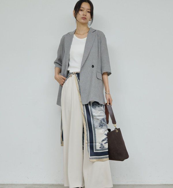  「【即戦力パンツ】【3サイズ展開】ワイドイージーパンツ」|チノ|