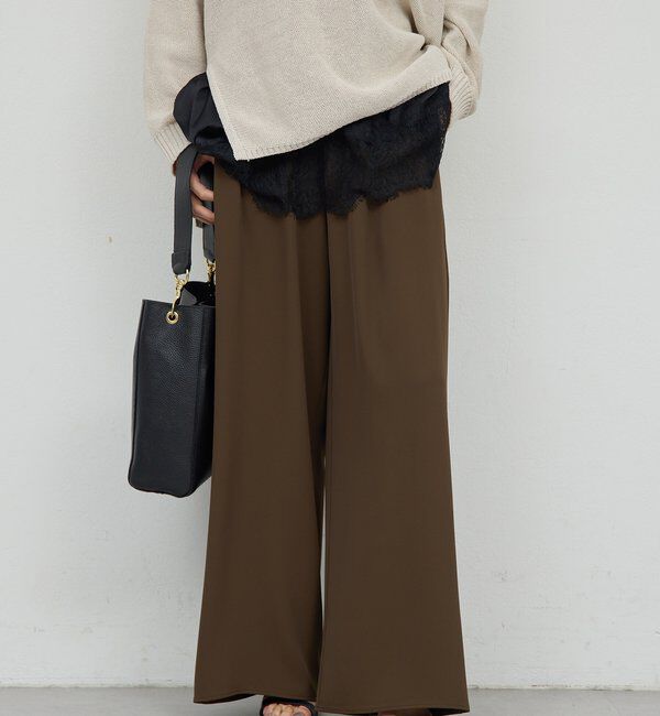  「【即戦力パンツ】【3サイズ展開】ワイドイージーパンツ」|チノ|