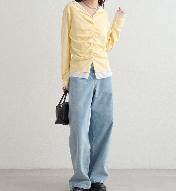  「配色カットソー」|Tシャツ・カットソー|