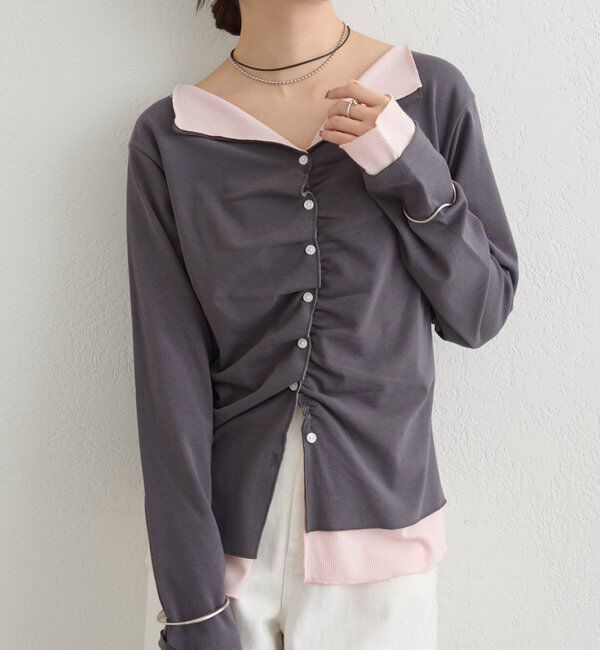  「配色カットソー」|Tシャツ・カットソー|