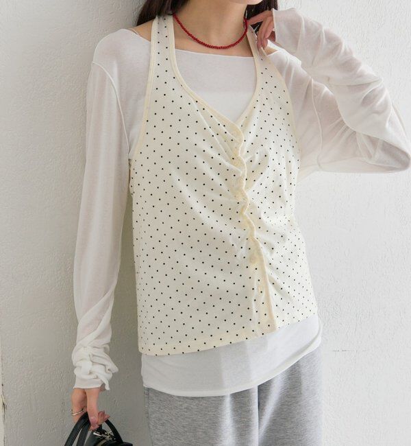  「ホルタービスチェセットロンT」|Tシャツ・カットソー|オフホワイト