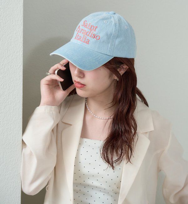  「デニムロゴキャップ」|ハット|