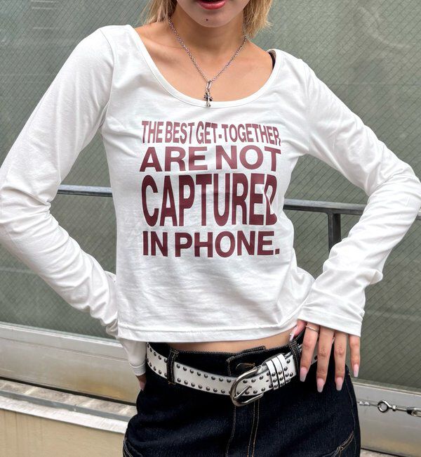  「メッセージトップス」|Tシャツ・カットソー|