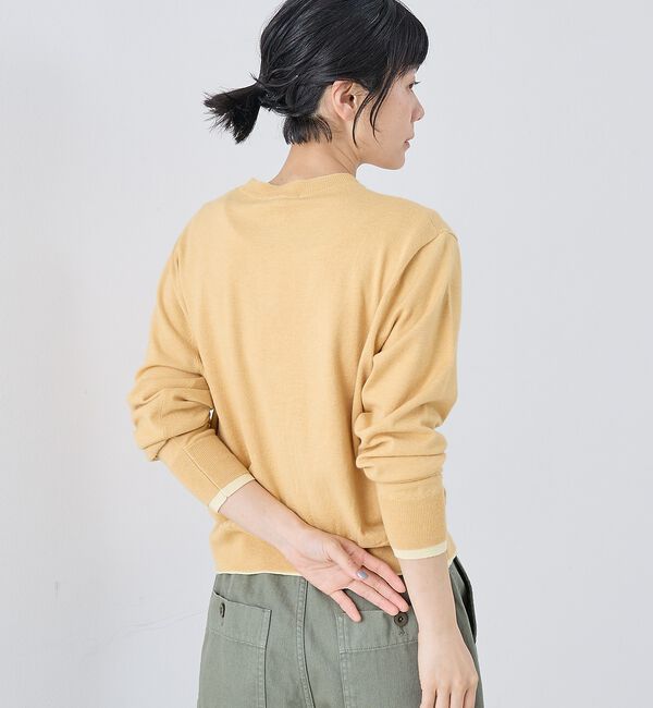 collex「バイカラーコンパクトカーディガン」|カーディガン|