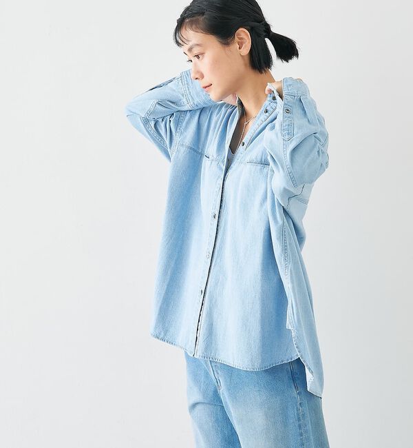 collex「ライトオンスデニムシャツ」|シャツ・ブラウス|
