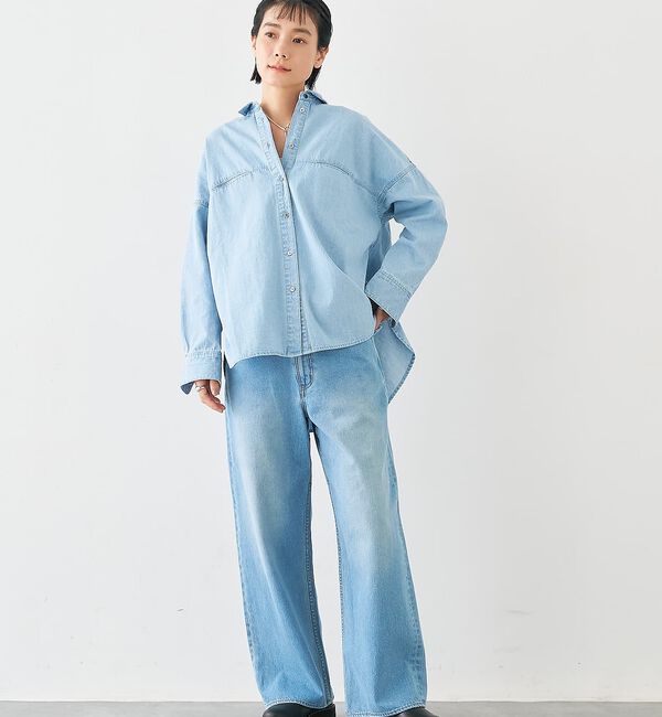 collex「ライトオンスデニムシャツ」|シャツ・ブラウス|