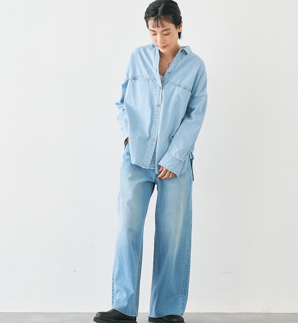 collex「ライトオンスデニムシャツ」|シャツ・ブラウス|