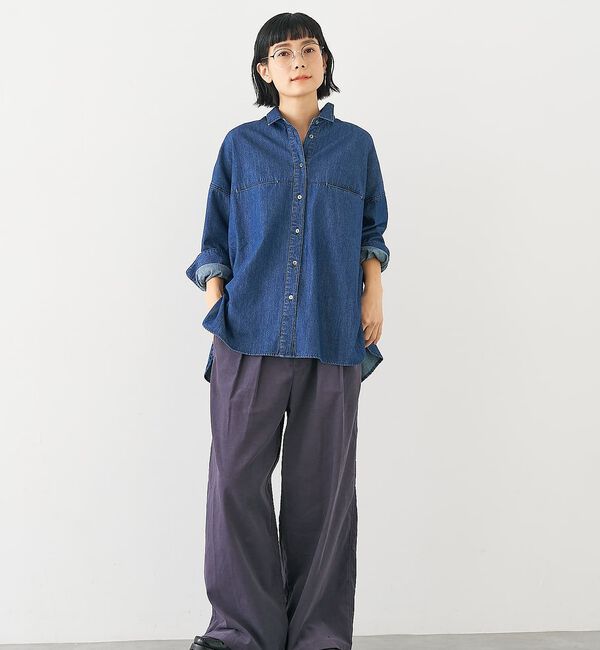 collex「ライトオンスデニムシャツ」|シャツ・ブラウス|