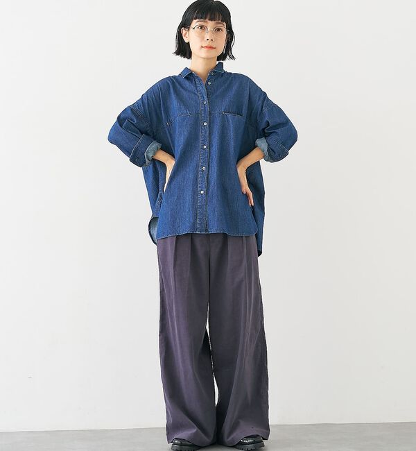 collex「ライトオンスデニムシャツ」|シャツ・ブラウス|