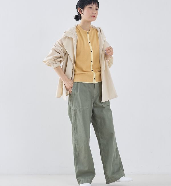 collex「レイヤード風ジップアップコート」|ブルゾン・スタジャン|