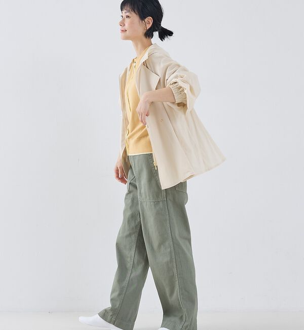 collex「レイヤード風ジップアップコート」|ブルゾン・スタジャン|