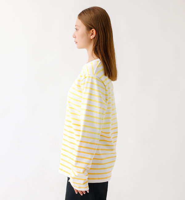 ABAHOUSE「BARBARIAN 12ozHEAVY WEIGHT CREW LONG/ボーダ」|Tシャツ・カットソー|