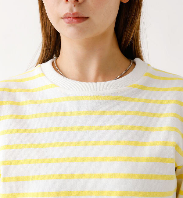 ABAHOUSE「BARBARIAN 12ozHEAVY WEIGHT CREW LONG/ボーダ」|Tシャツ・カットソー|