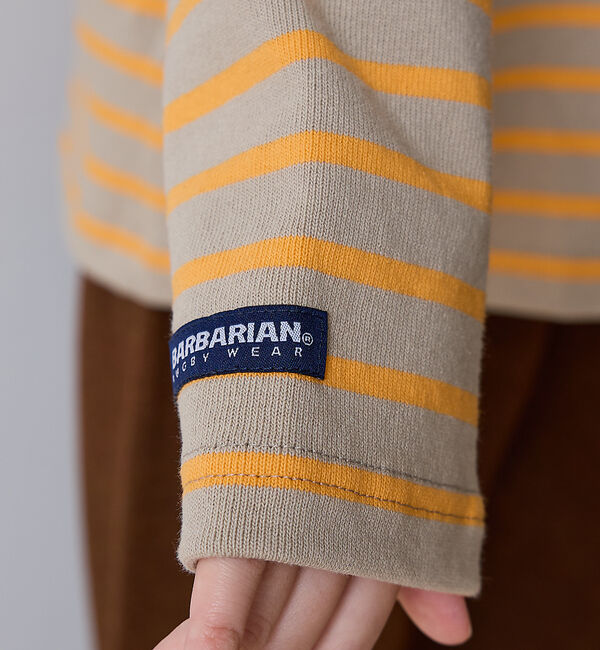 ABAHOUSE「BARBARIAN 12ozHEAVY WEIGHT CREW LONG/ボーダ」|Tシャツ・カットソー|