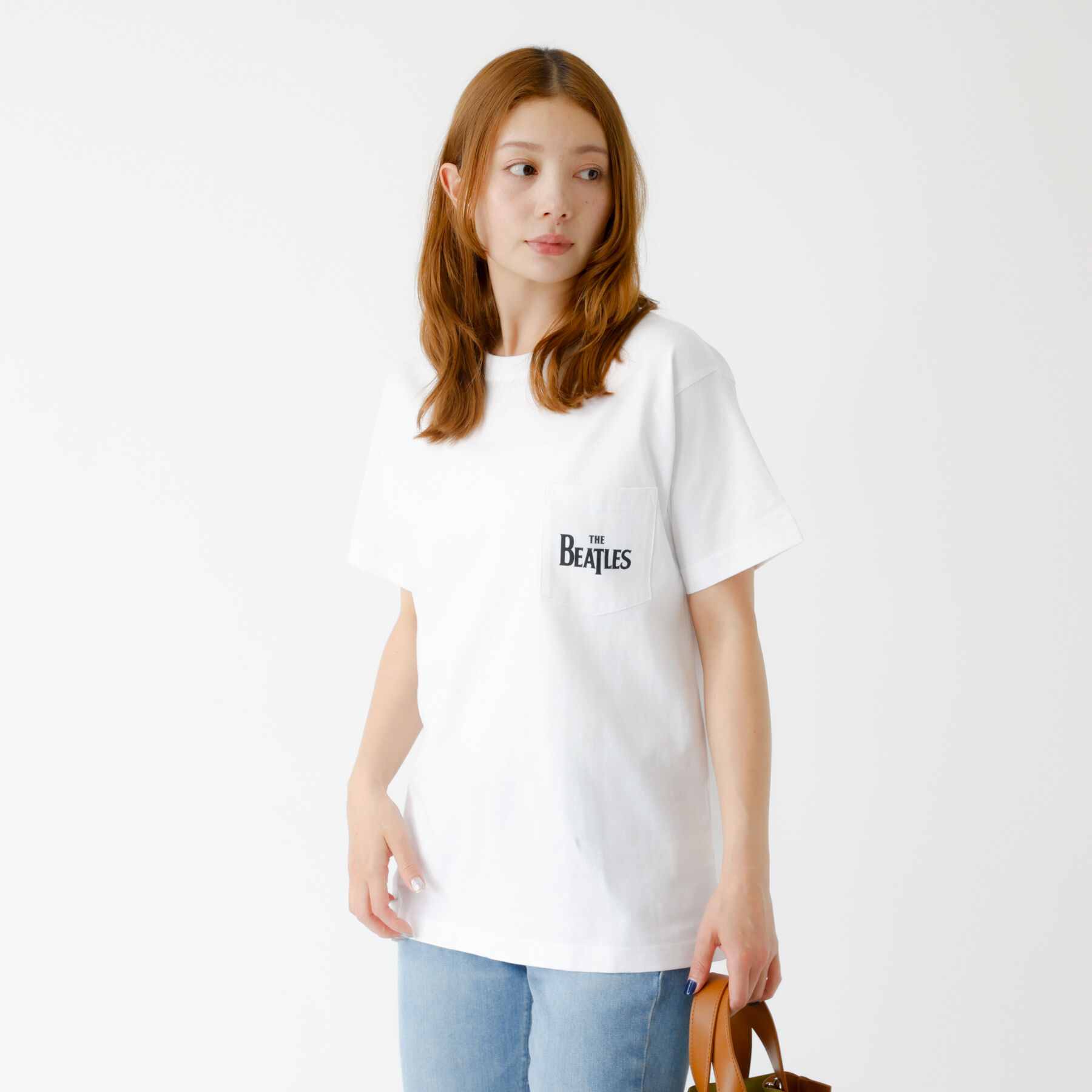 Rouge vif「【JOHNBULL/ジョンブル】The Beatles ワンポイントロゴTシャツ」|Tシャツ・カットソー|