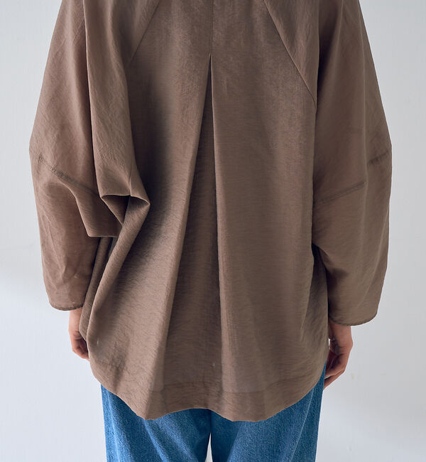 Rouge vif「はおりシアーシャツジャケット」|シャツ・ブラウス|