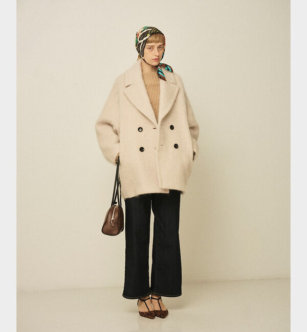 Rouge vif「【manipuri/マニプリ】レコード柄シルクスカーフ 65&times;65」|バンダナ・スカーフ|