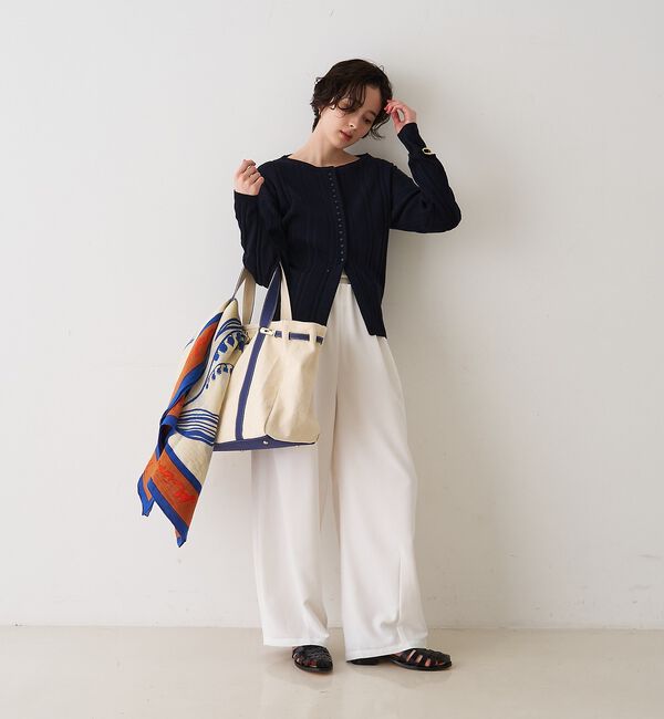 Rouge vif「【manipuri/マニプリ】フローラ コットンシルクストール 120&times;120」|マフラー|