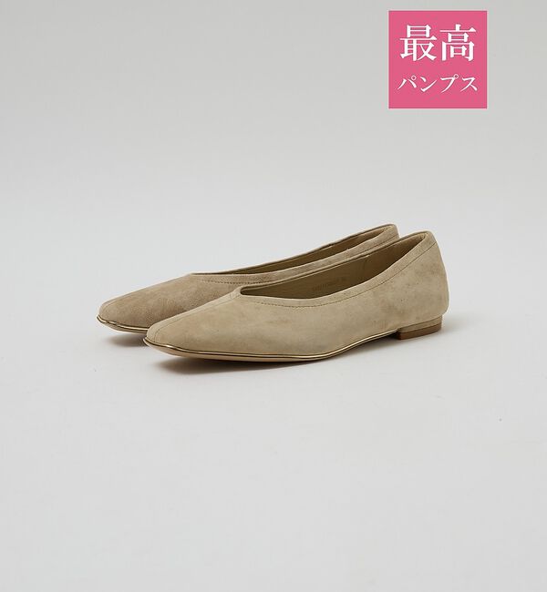 AU BANNISTER「【最高パンプス/1㎝ヒール】美脚&times;快適 パンプス」|パンプス|ベージュ