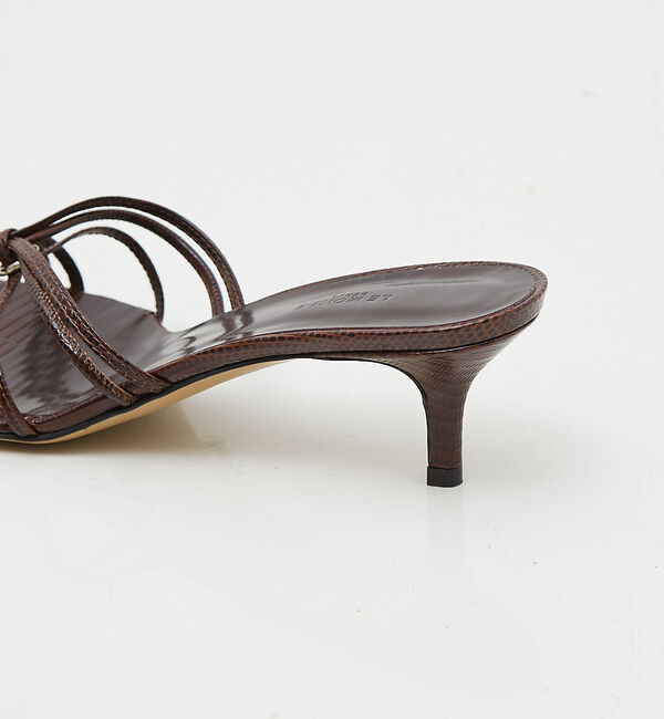 The Store by C' 「【Le Monde Beryl】STRAPPY SANDALS KITTEN H」|サンダル|