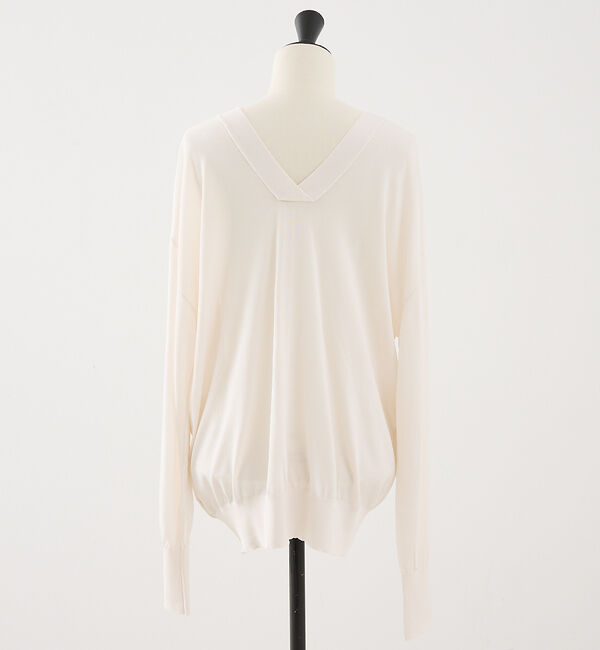 The Store by C' 「【COCUCA】ダブルVネックカーディガン」|カーディガン|