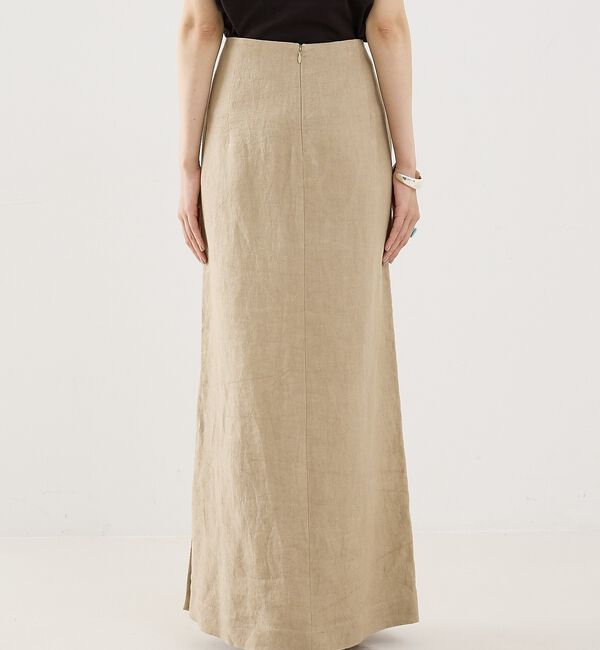 The Store by C' 「【COCUCA】リネンストレートスカート」|スカート|