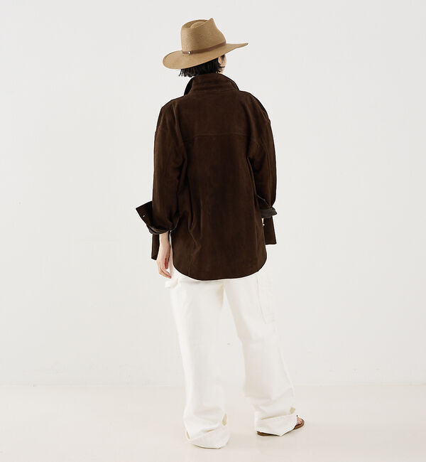 The Store by C' 「【METHODE】NINA in SUEDE／スエードシャツ」|シャツ・ブラウス|