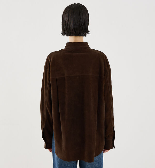 The Store by C' 「【METHODE】NINA in SUEDE／スエードシャツ」|シャツ・ブラウス|
