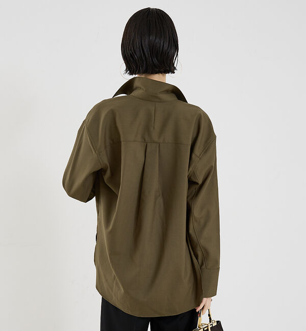 The Store by C' 「【COCUCA】比翼ベーシックシャツ」|シャツ・ブラウス|