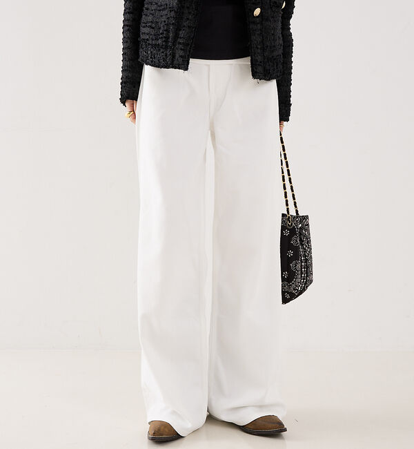 The Store by C' 「【Citizens of Humanity】PALOMA BAGGY／ホワイトデ」|デニム|ホワイト