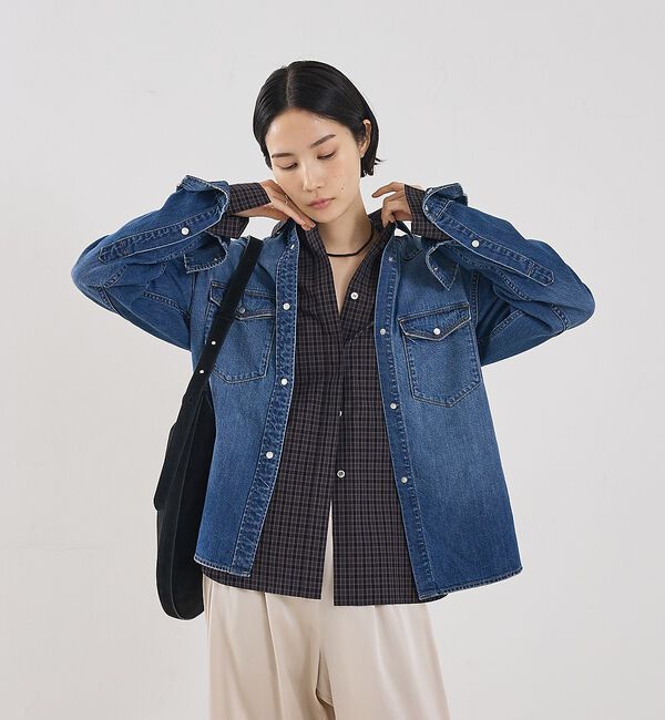 The Store by C' 「【COCUCA】デニムシャツ」|シャツ・ブラウス|