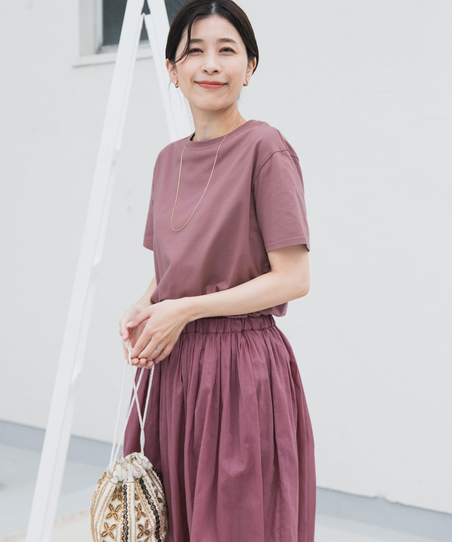 URBAN RESEARCH DOORS「『UR TECH』ボイルカットドッキングワンピース」|ワンピース|