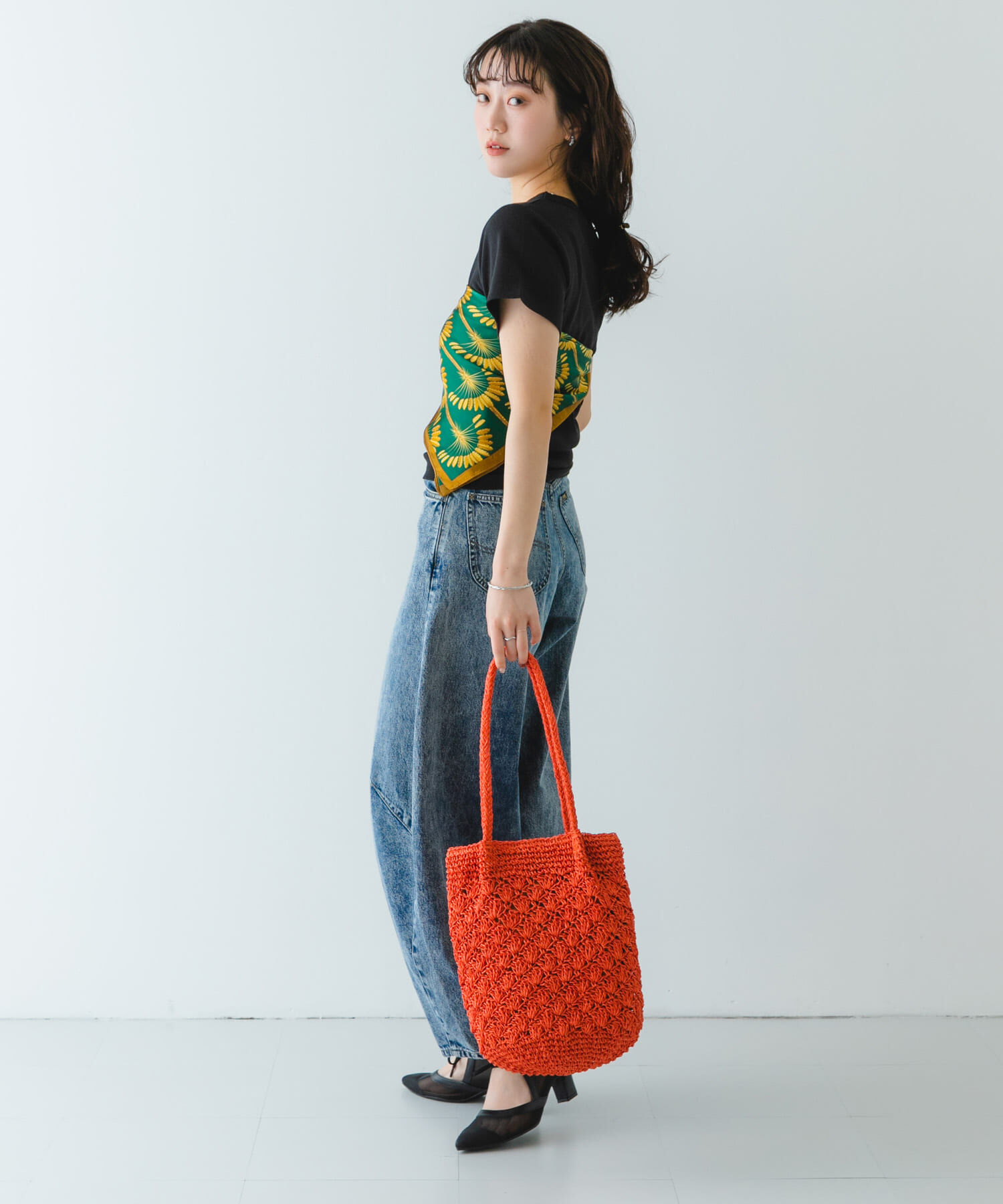 RODE SKO「『MADE IN JAPAN』チャンキーヒールリボンパンプス」|パンプス|