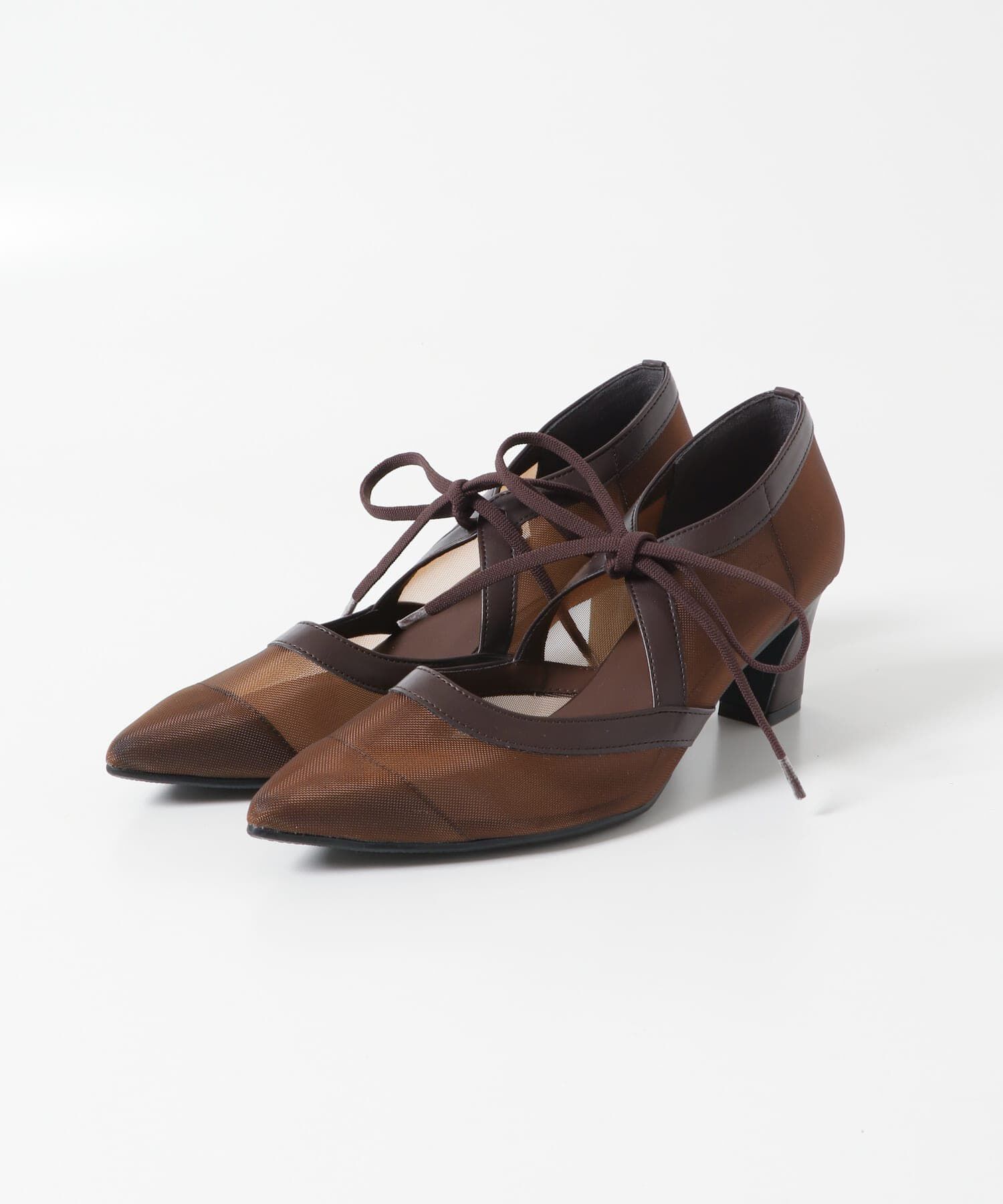 RODE SKO「『MADE IN JAPAN』チャンキーヒールリボンパンプス」|パンプス|