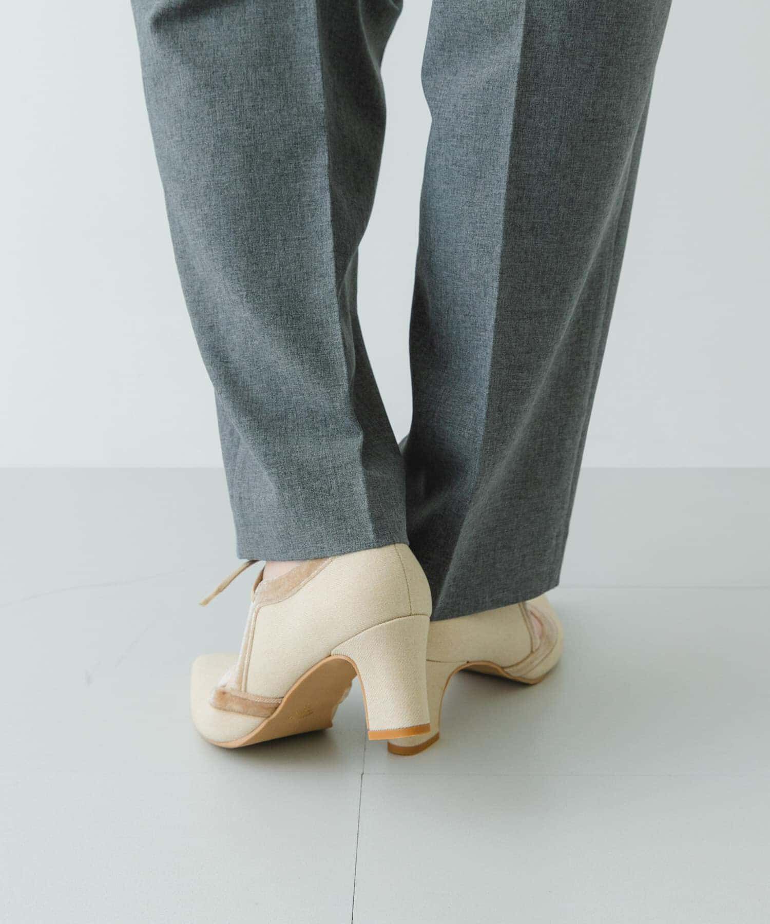 RODE SKO「『MADE IN JAPAN』チャンキーヒールリボンパンプス」|パンプス|