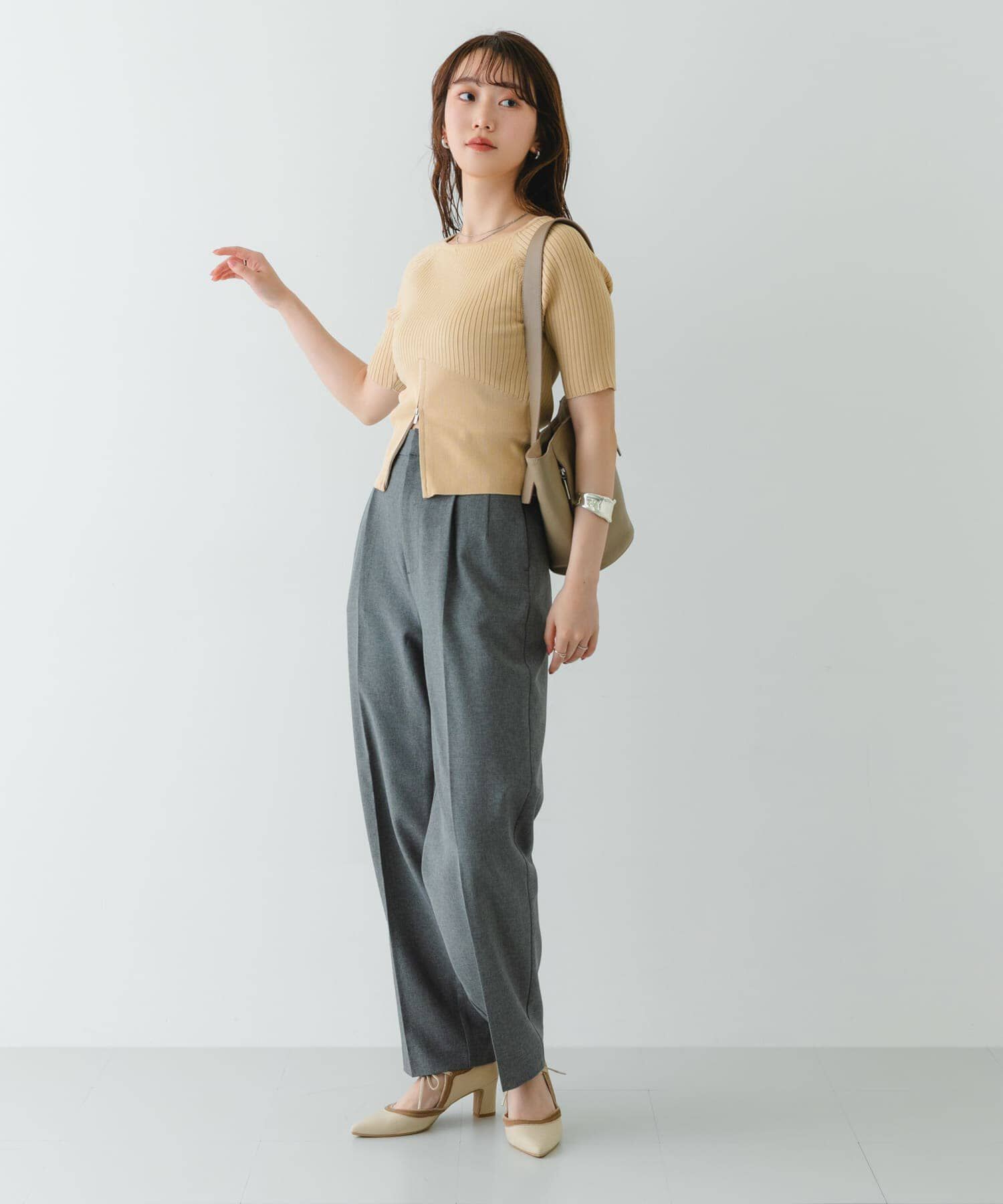 RODE SKO「『MADE IN JAPAN』チャンキーヒールリボンパンプス」|パンプス|