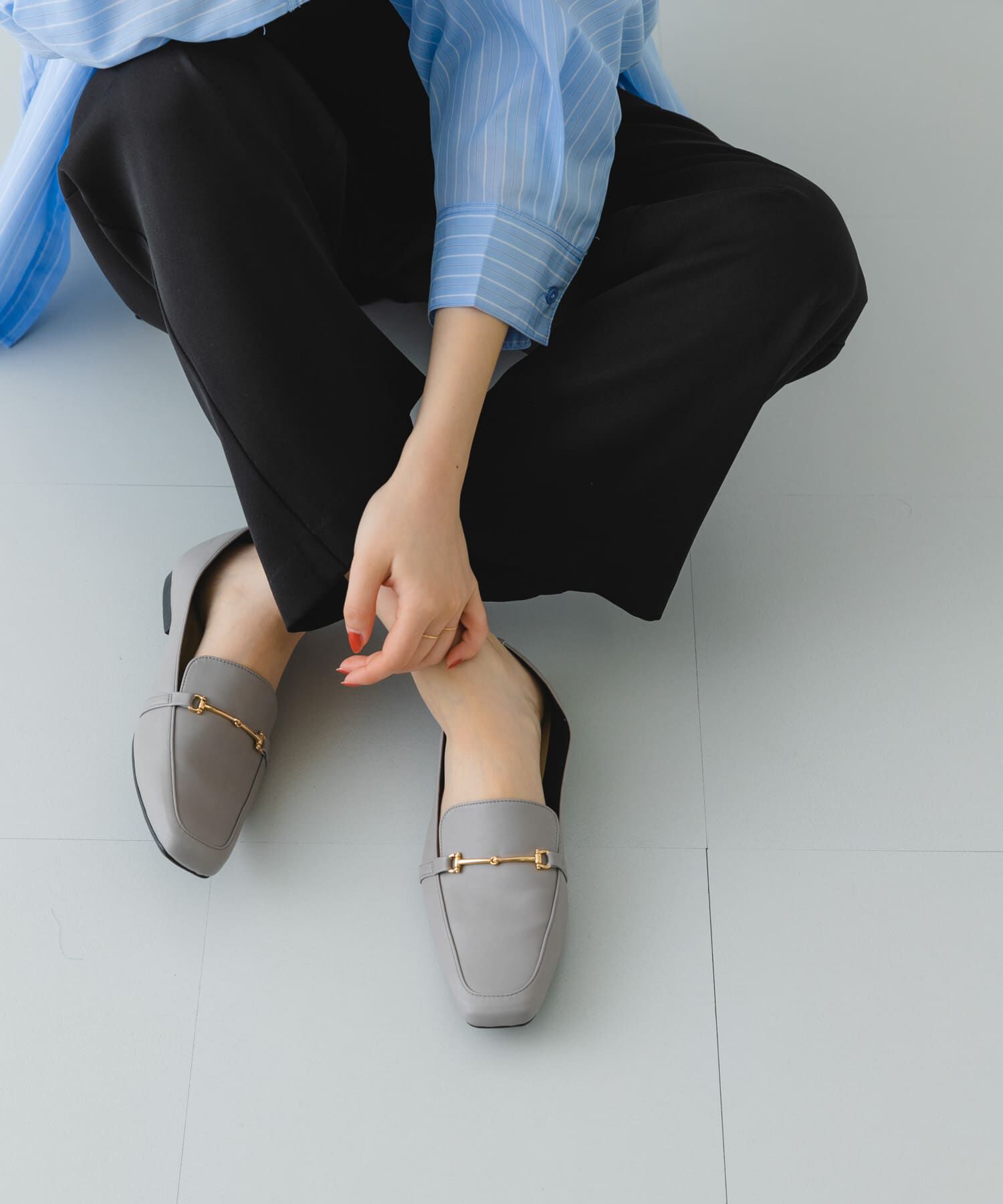 RODE SKO「『MADE IN JAPAN』 スクエアトゥ細ビットローファー」|ローファー|