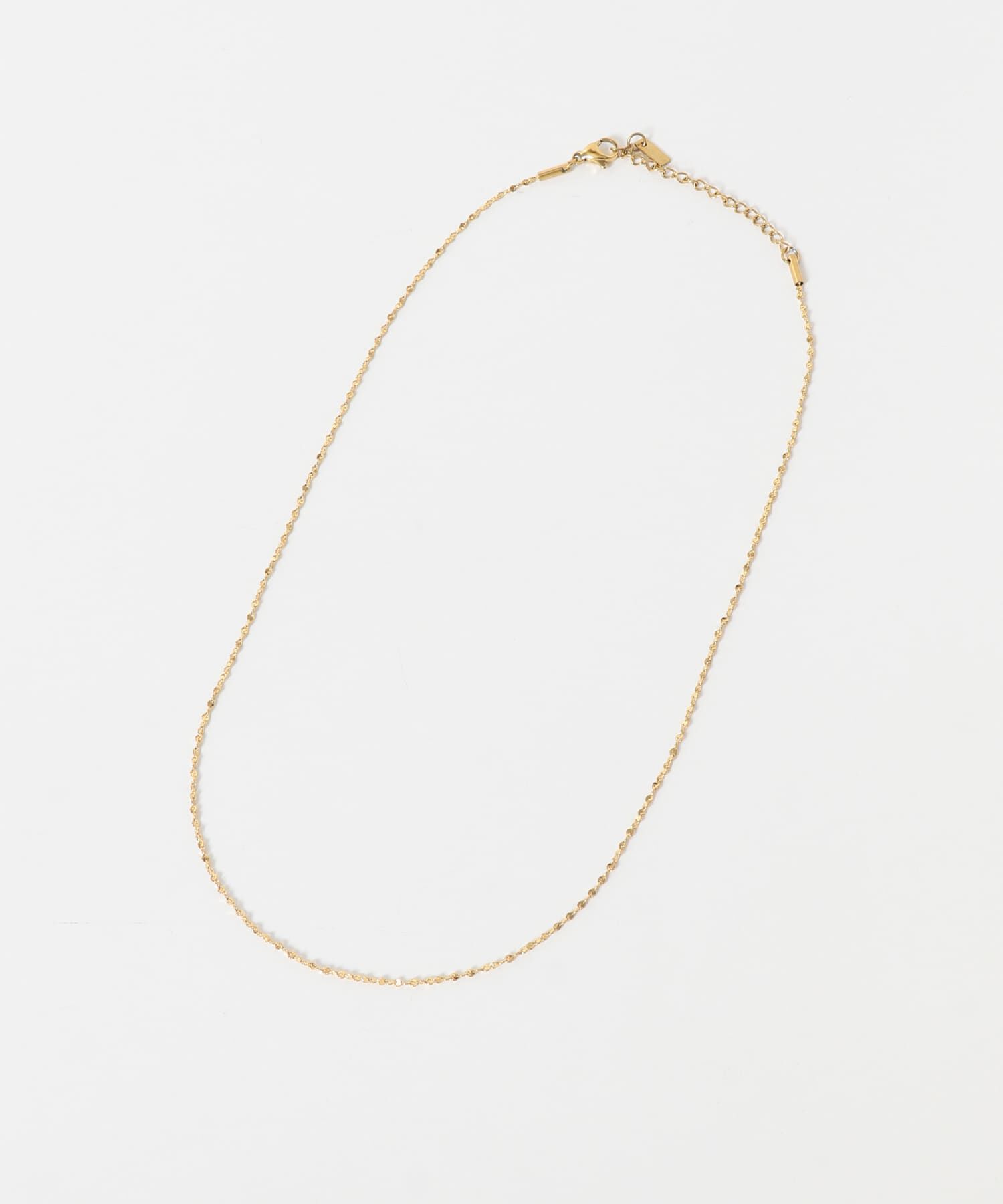 SMELLY「ステンレススクリューチェーンネックレス」|ネックレス|