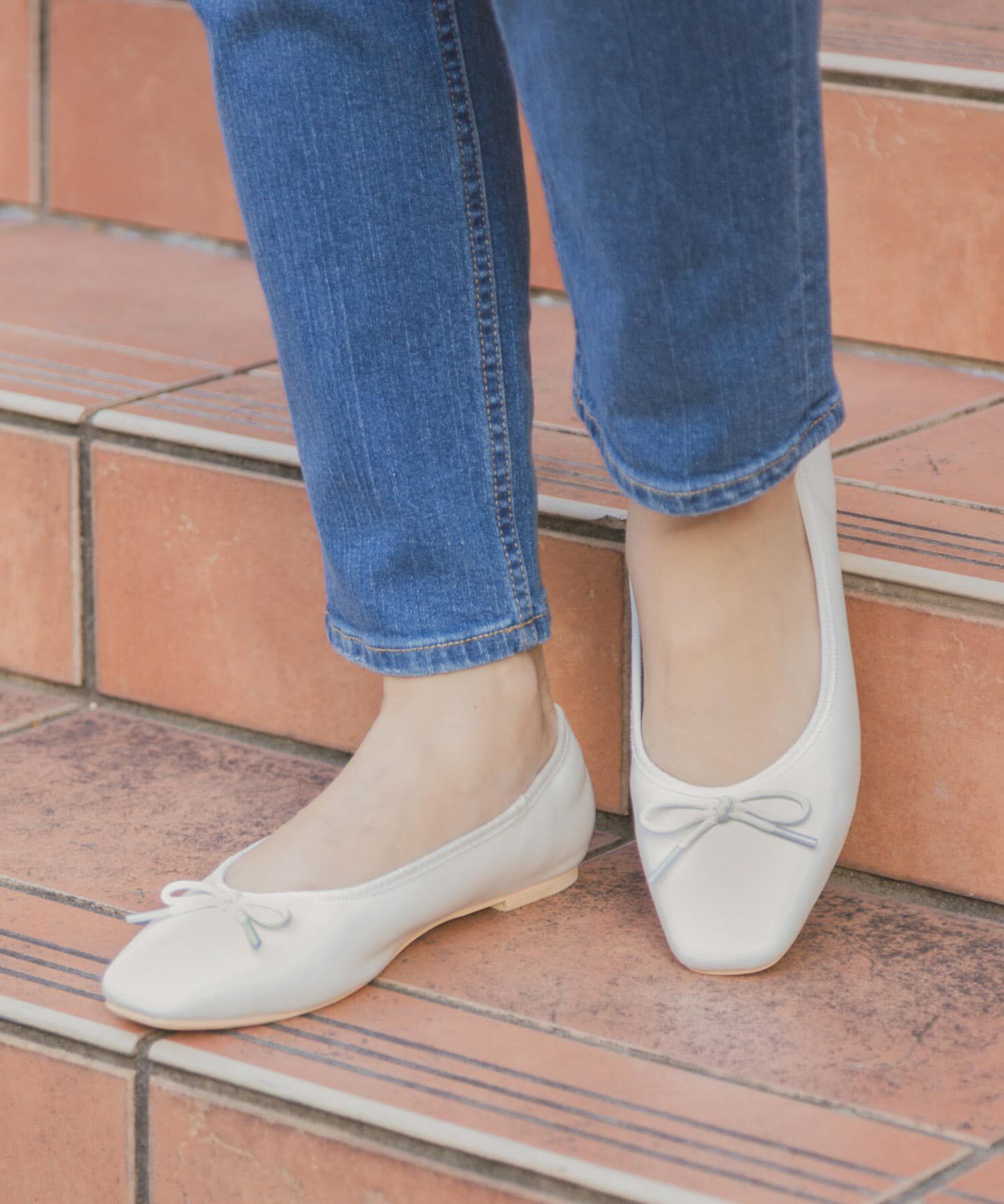 Sonny Label 「コンフォートバレエシューズ」|バレエシューズ|オフホワイト