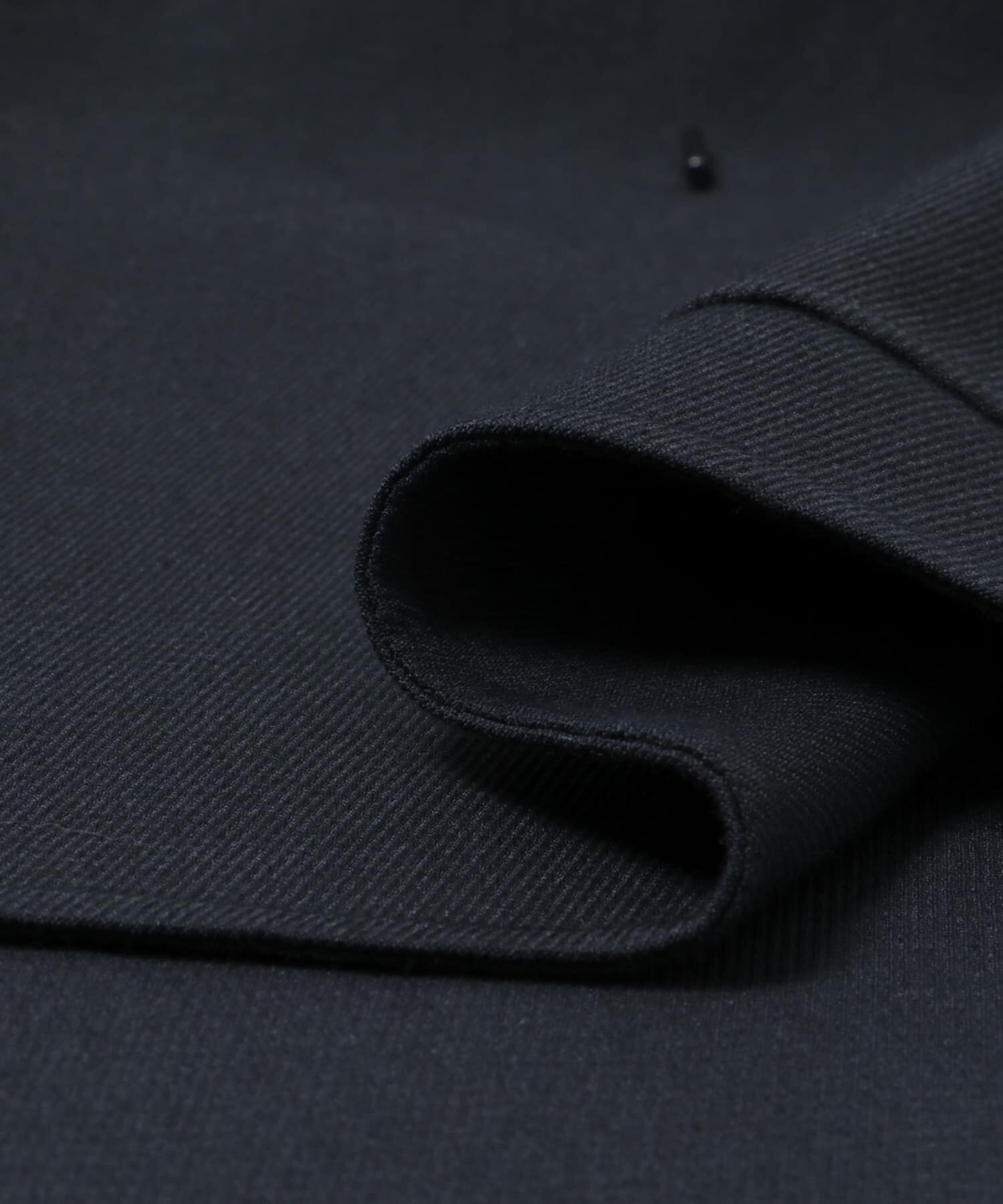 URBAN RESEARCH「ツイルノーカラーリバーコート」|ノーカラージャケット|