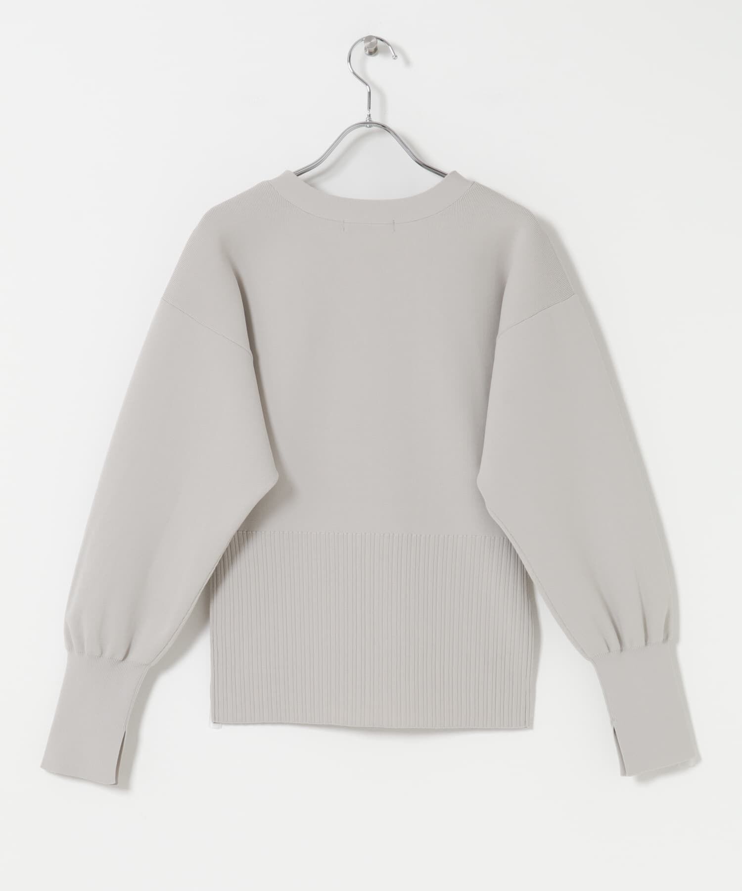 URBAN RESEARCH ROSSO「Vネックリブフロント釦デザインニット」|カーディガン|