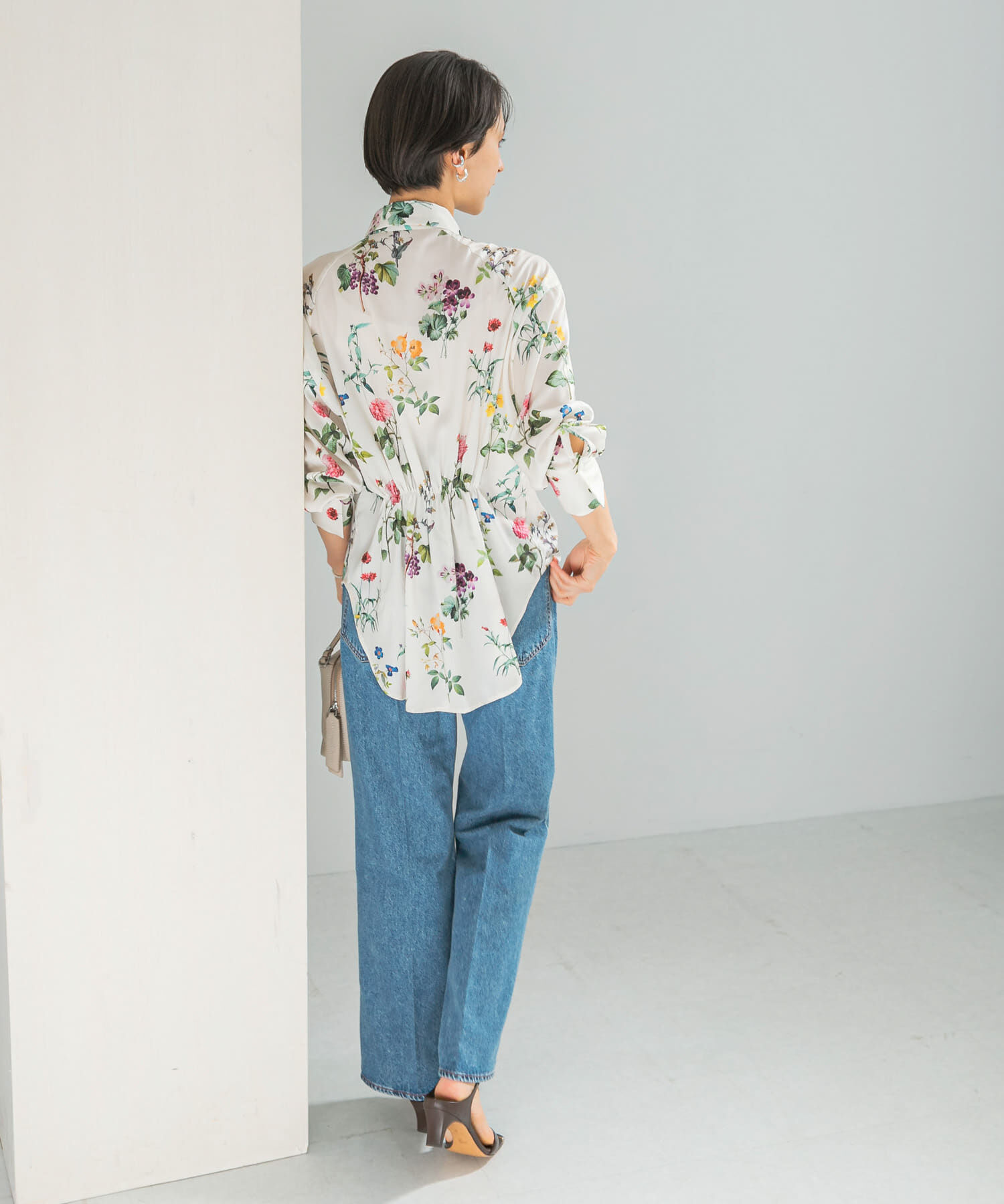 URBAN RESEARCH ROSSO「ボタニカルプリントデザインシャツ」|シャツ・ブラウス|