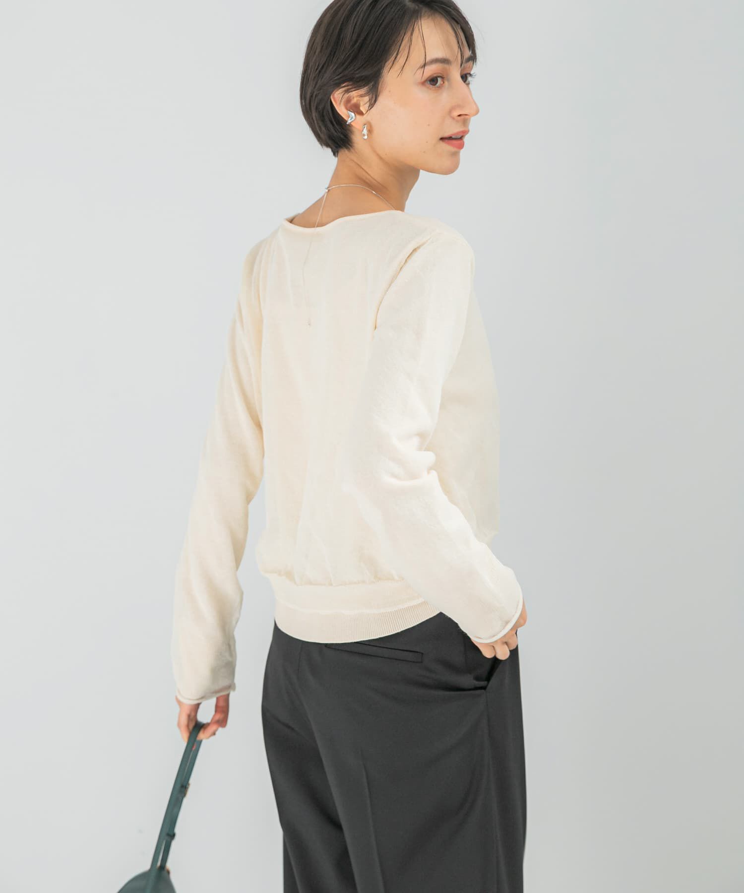 URBAN RESEARCH ROSSO「シアーレイヤードニット」|ニット・セーター|